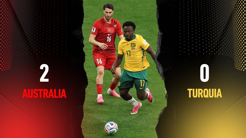 Australia Turkiye World Cup 2026 Group D Nestory Irankunda goal BC Place Vancouver 2-0