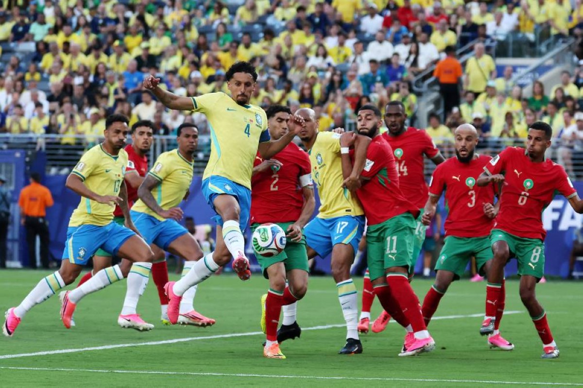 Brazil vs Morocco World Cup 2026 Vinicius Jr equalizer MetLife Stadium Group C