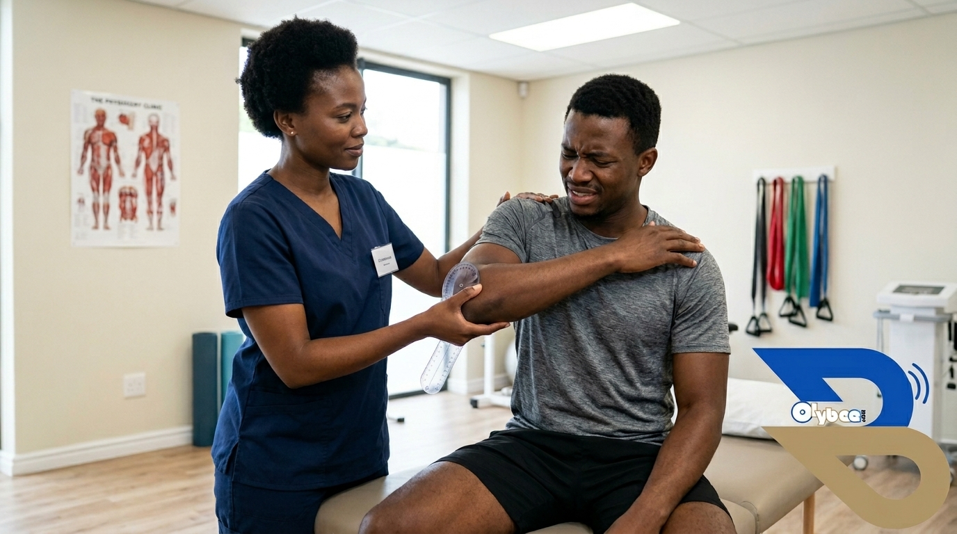 Physiotherapist treating patient showing key signs need physiotherapist