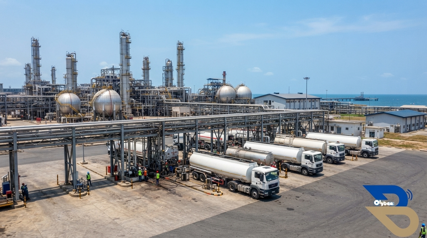 Dangote Petroleum Refinery site linked to fuel loading dispute.