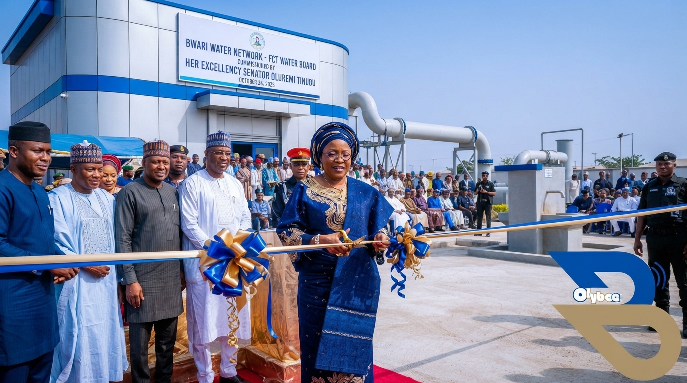 First Lady Oluremi Tinubu commissions the Bwari water network in FCT