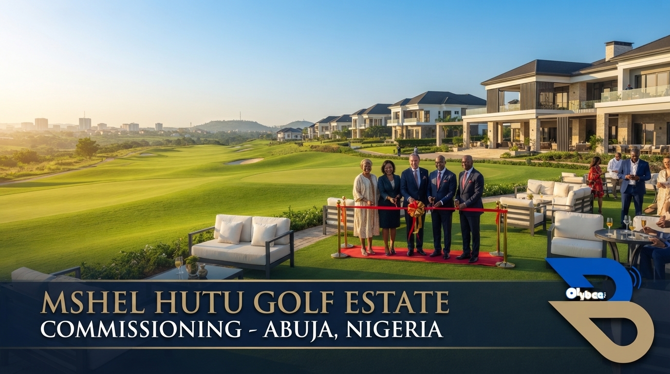 Mshel Hutu golf estate commissioning ceremony in Abuja, Nigeria