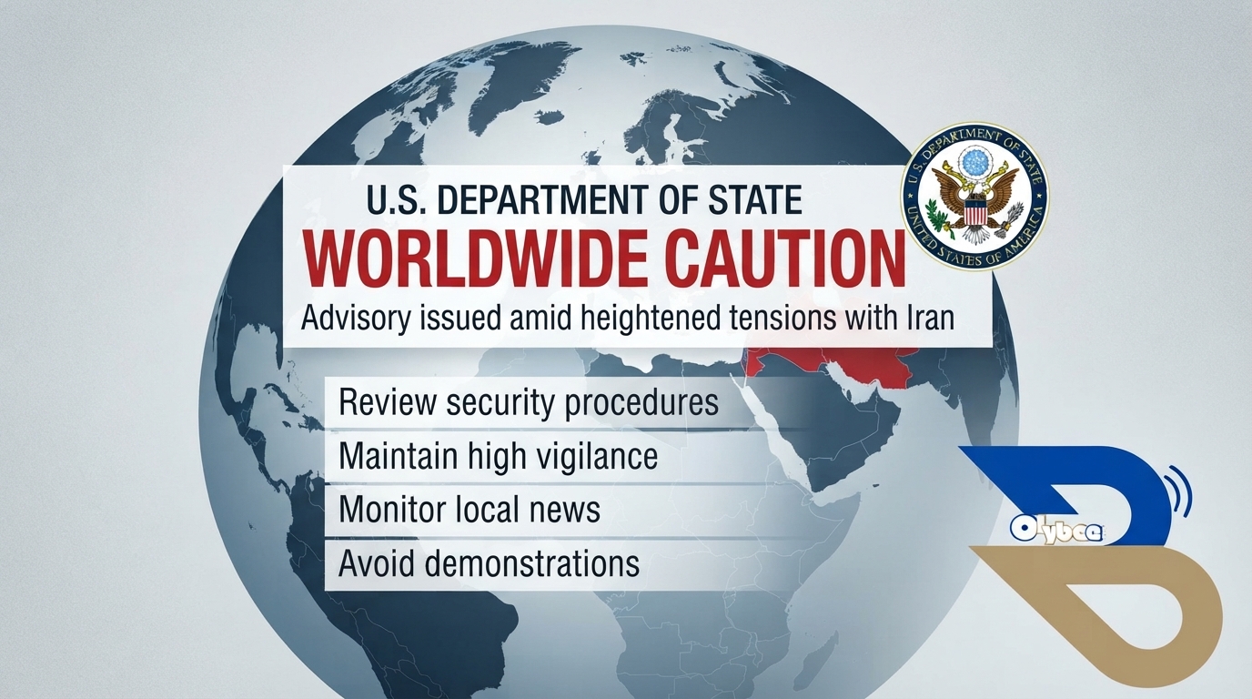 US Worldwide Caution advisory issued amid Iran tensions.